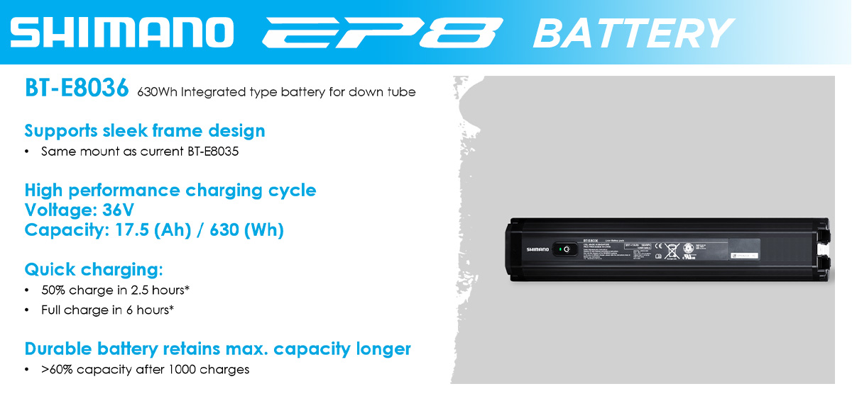 Shimano Steps EP8 E-Bike Motor