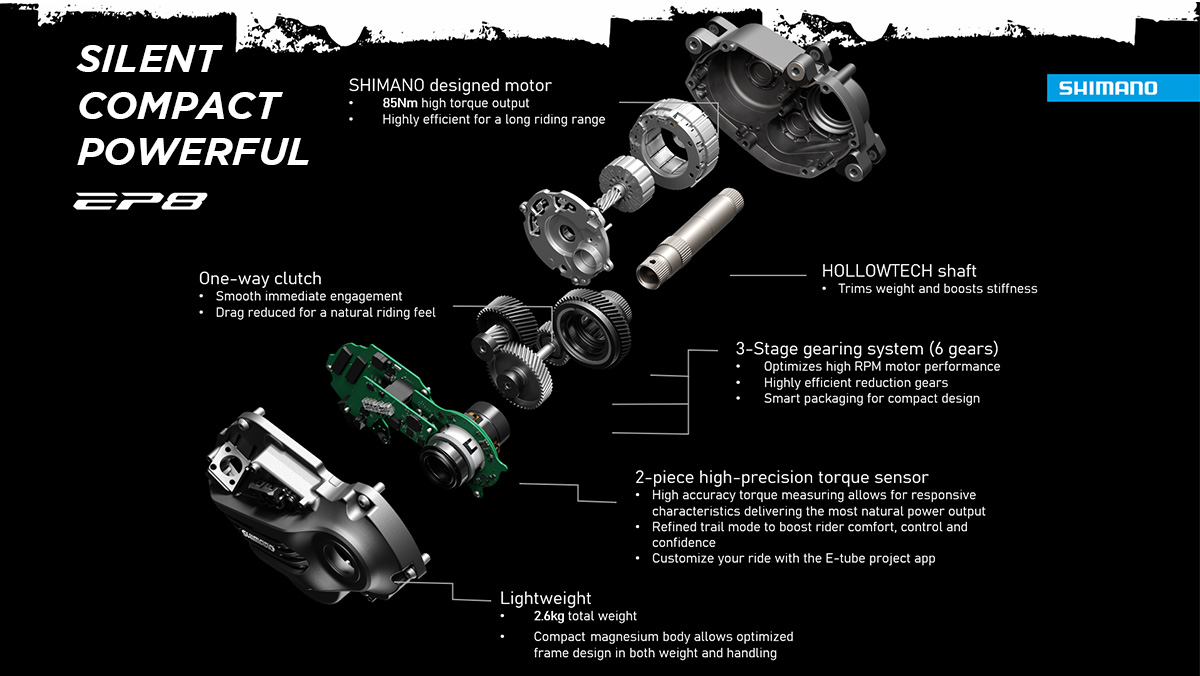 Shimano Steps EP8 E-Bike Motor