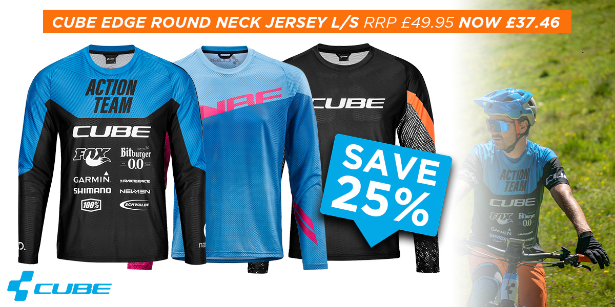 Cube Edge Round Neck Jersey LS