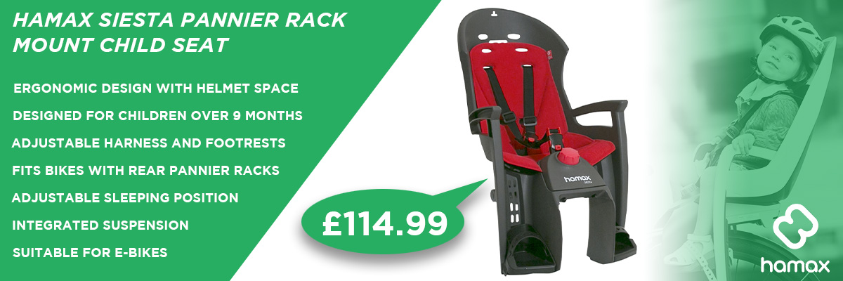 Hamax Siesta Pannier Rack Mount Child Seat