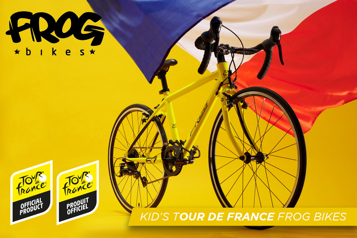 FROG TOUR DE FRANCE KID’S BIKES – IN STOCK NOW!