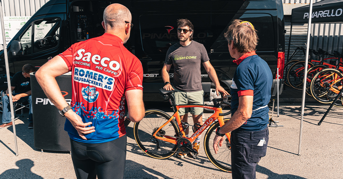 Pinarello Demo Day at Wheelbase