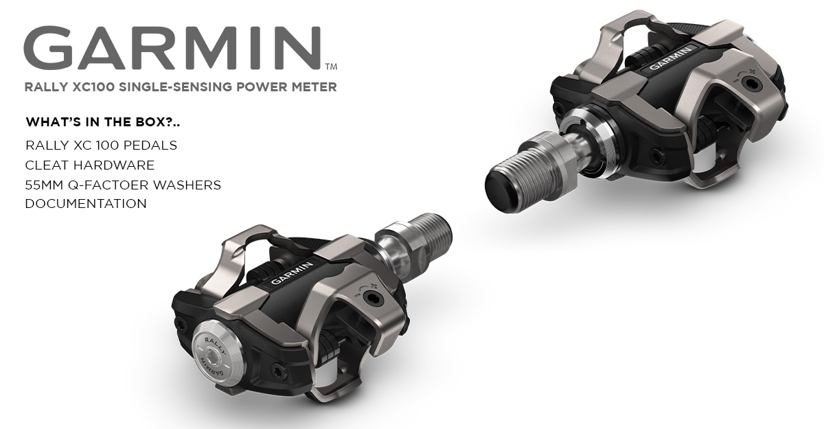 Garmin Rally XC100 Single-Sensing Power Meter
