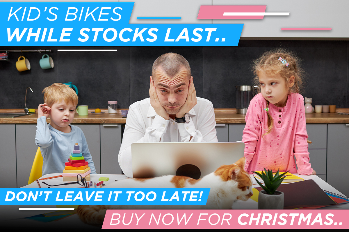 KID’S BIKES – WHILE STOCKS LAST! BUY NOW FOR CHRISTMAS.