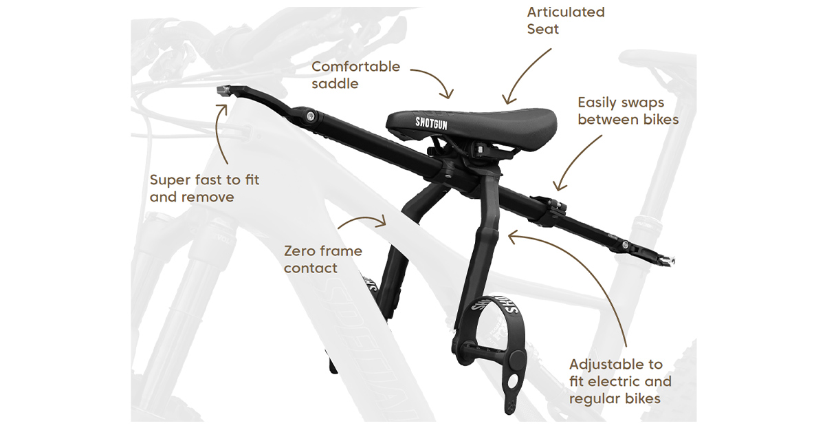 Shotgun Pro MTB Child Seat