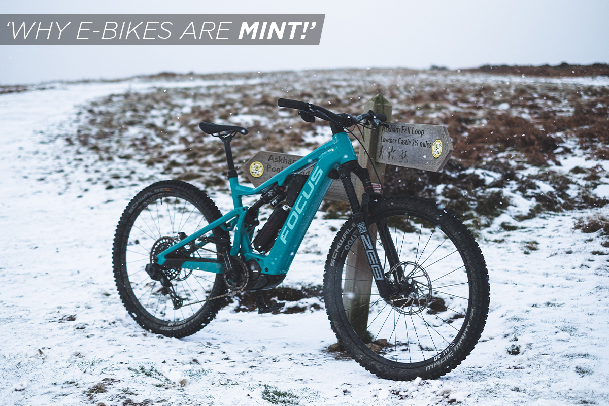 ‘WHY E-BIKES ARE MINT!’ – ANDREW BARLOW EXPLAINS…