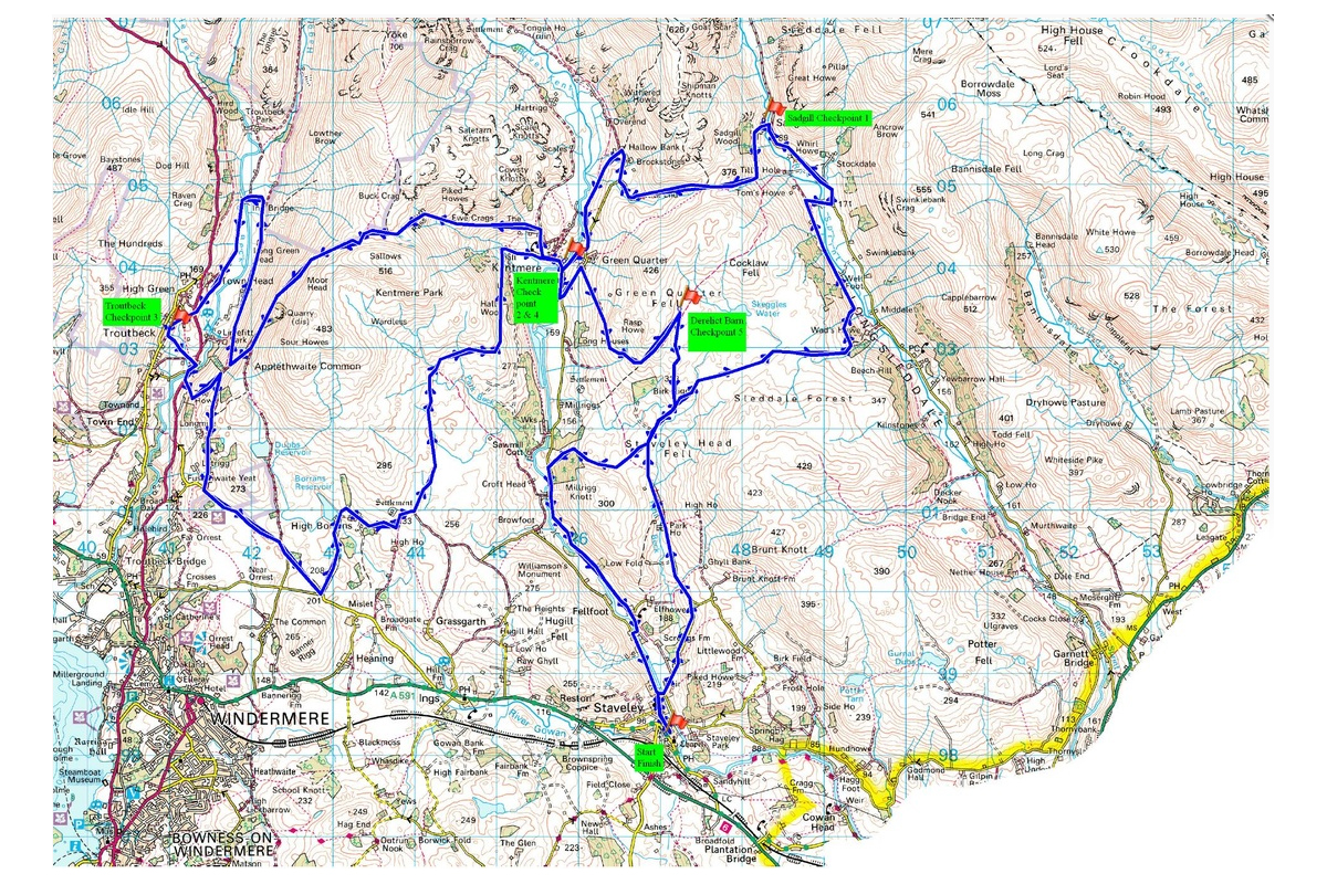 Staveley 3 Valleys Challenge 2022