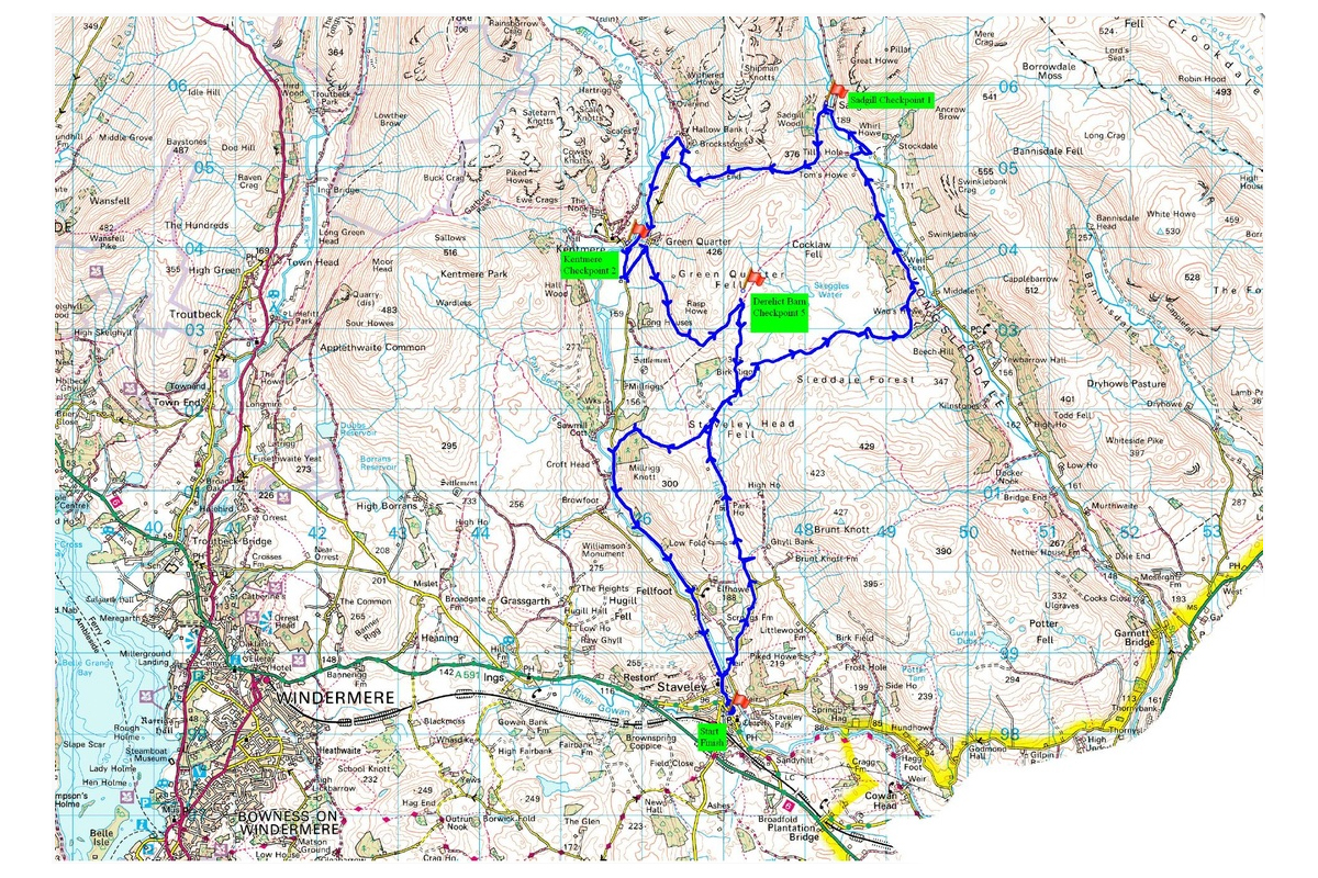 Staveley3 Valleys Challenge 2022