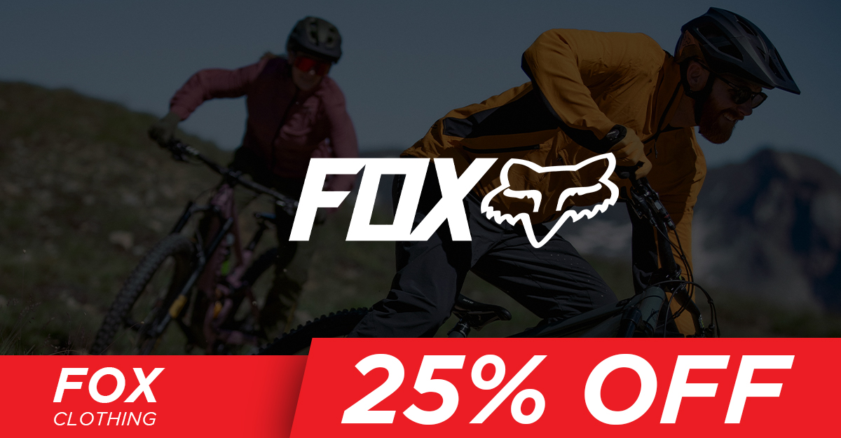 25% off Fox Clothing