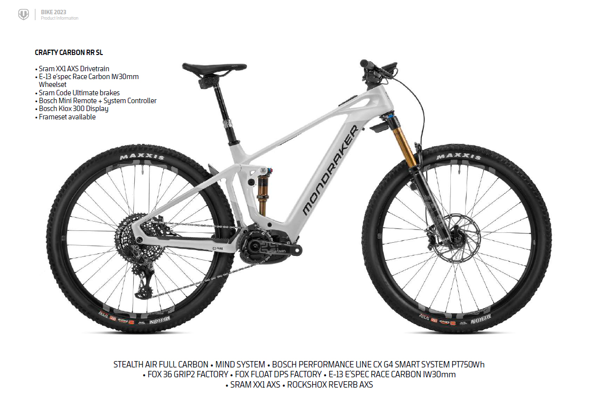Mondraker Crafty Carbon RR SL 2023