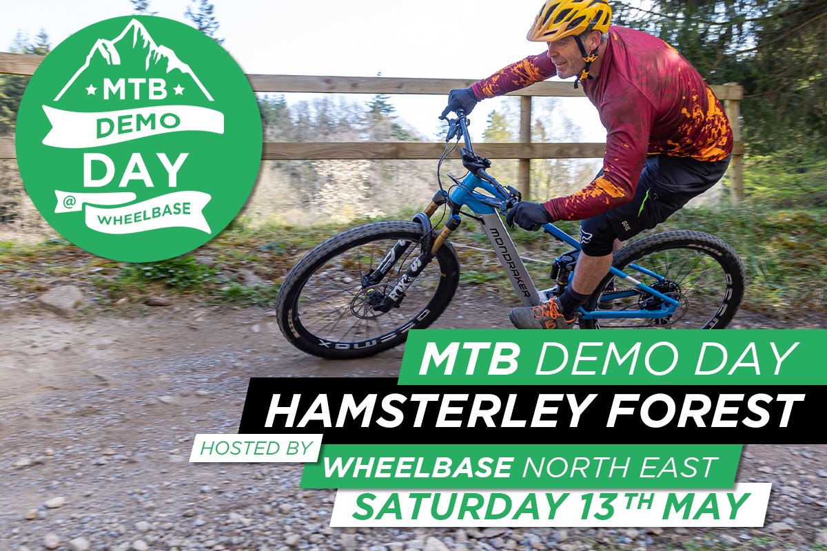 WHEELBASE BIG DEMO DAY – JOIN US AT HAMSTERLEY FOREST!