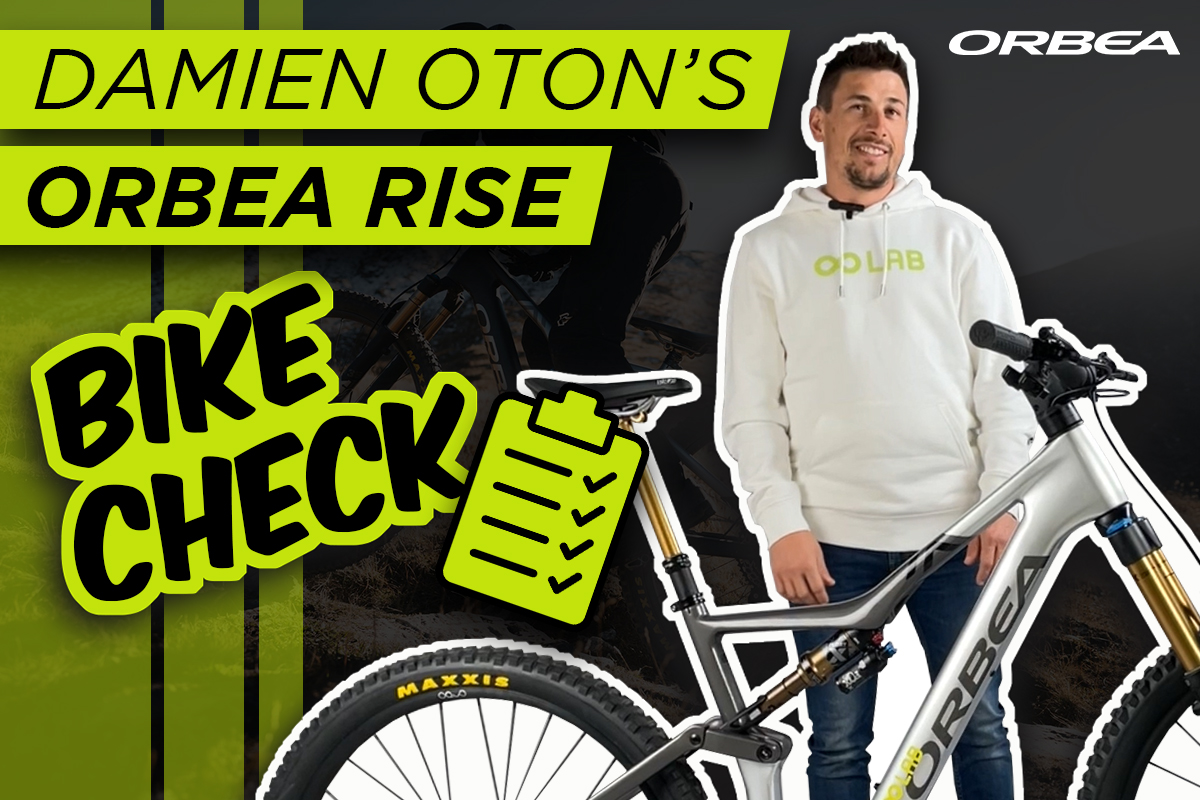 DAMIEN OTON’S ORBEA RISE – BIKE CHECK
