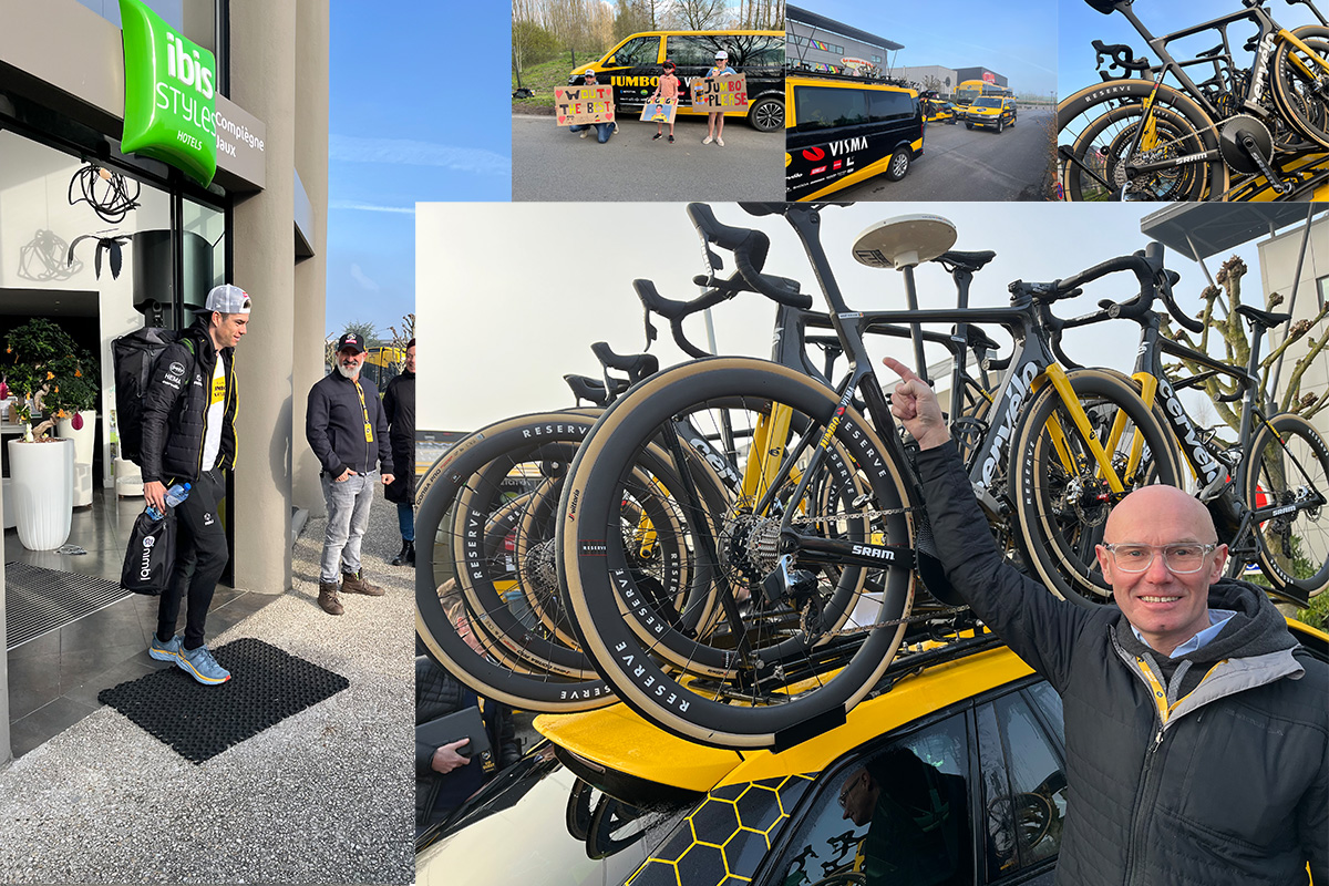PARIS ROUBAIX WITH CERVELO AND JUMBO-VISMA