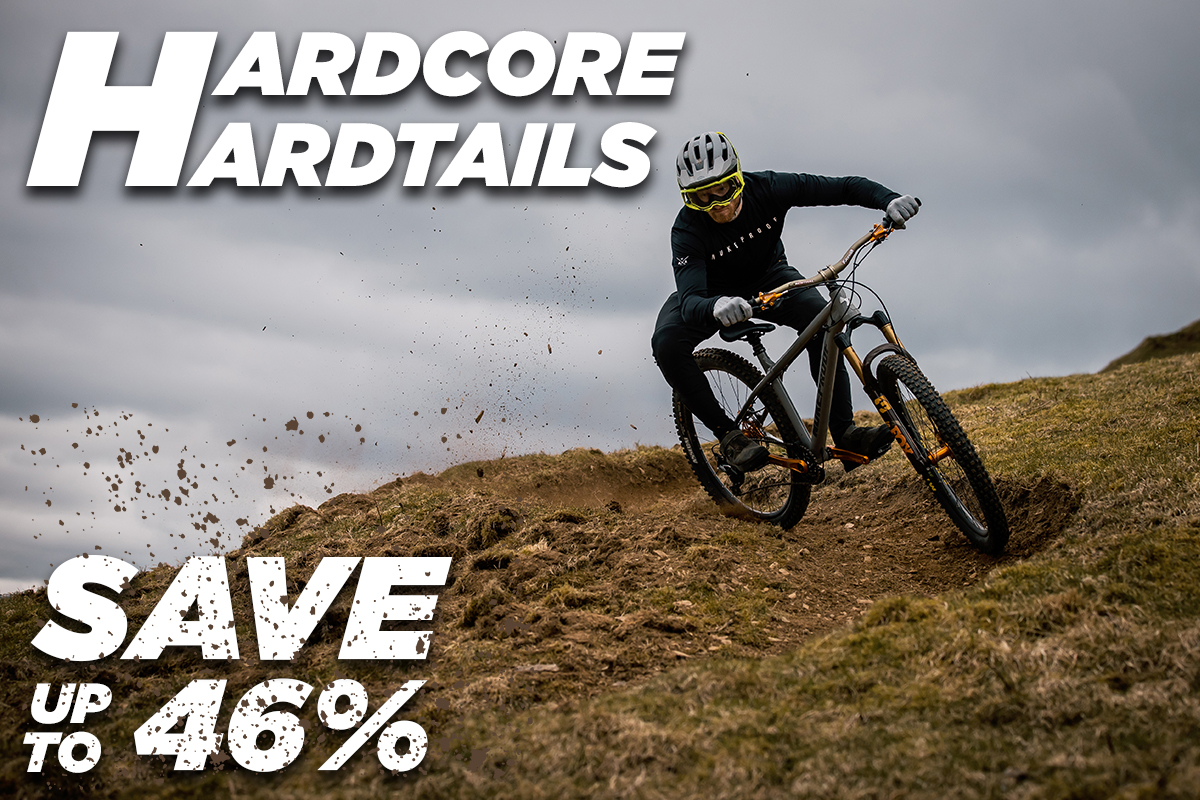 Save up to 46% on hardcore hardtails at Wheelbase