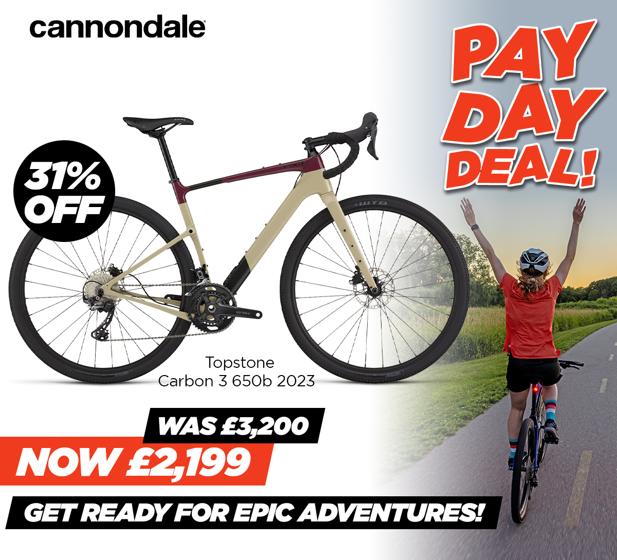 Cannondale Topstone Carbon 3 650b 2023