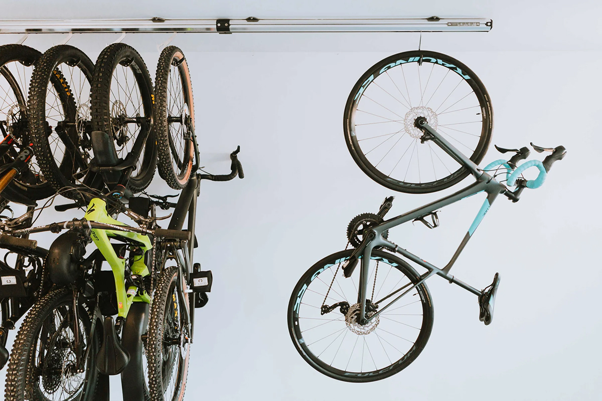 Stashed Products SpaceRail – a revolution in bike storage
