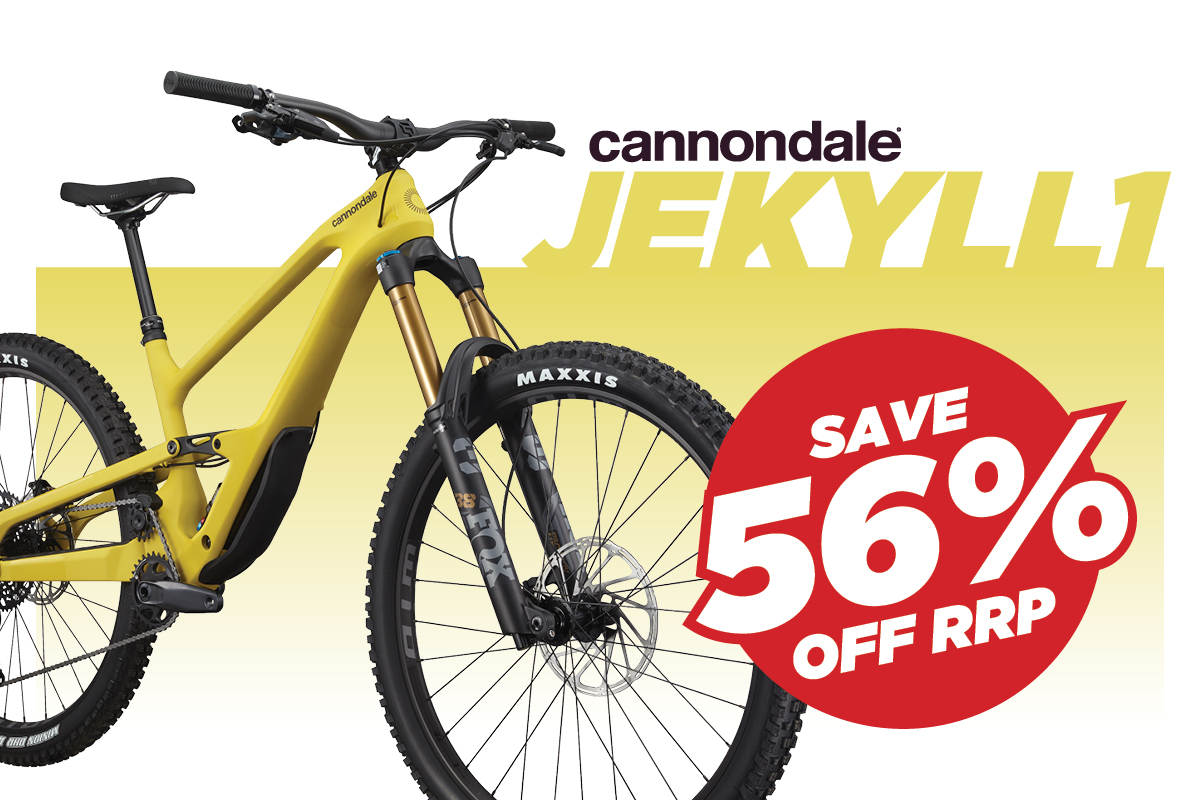Cannondale Jekyll 1 – More than HALF PRICE, only while stocks last!
