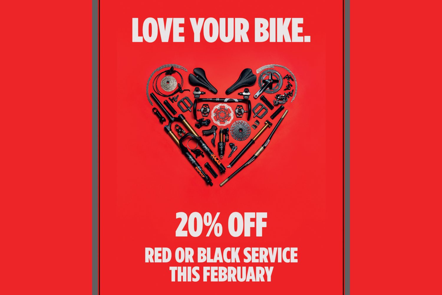 Love Your Bike This February | 20% Off Workshop Services