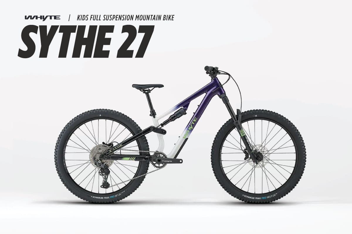 Whyte Sythe 27" Wheel Youth Kids Full Suspension Mountain Bike