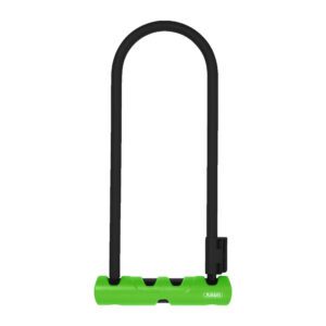 Abus Ultra 410 Mini U-Lock With Cable and Bracket | Green