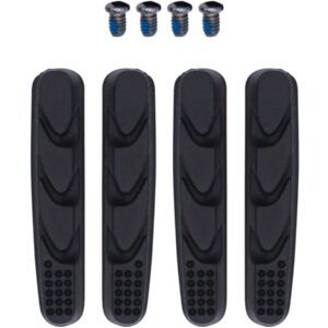 Aztec Road Insert Brake Blocks - Charcoal - Pack Of 2 Pairs