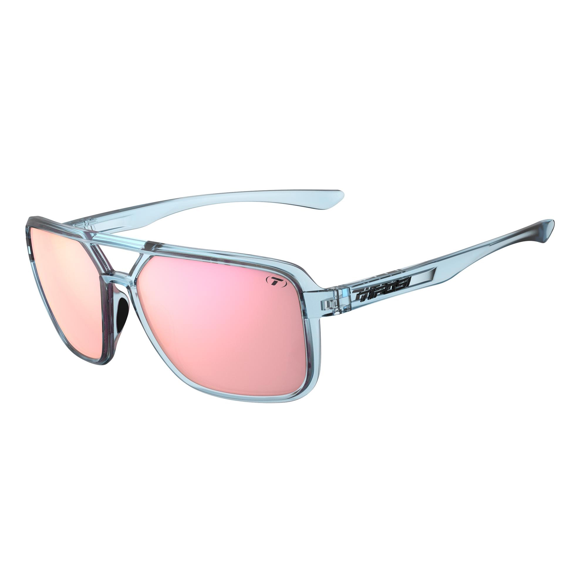 Tifosi Salto Single Lens Cycling Sunglasses | Blue Horizon/Pink Mirror