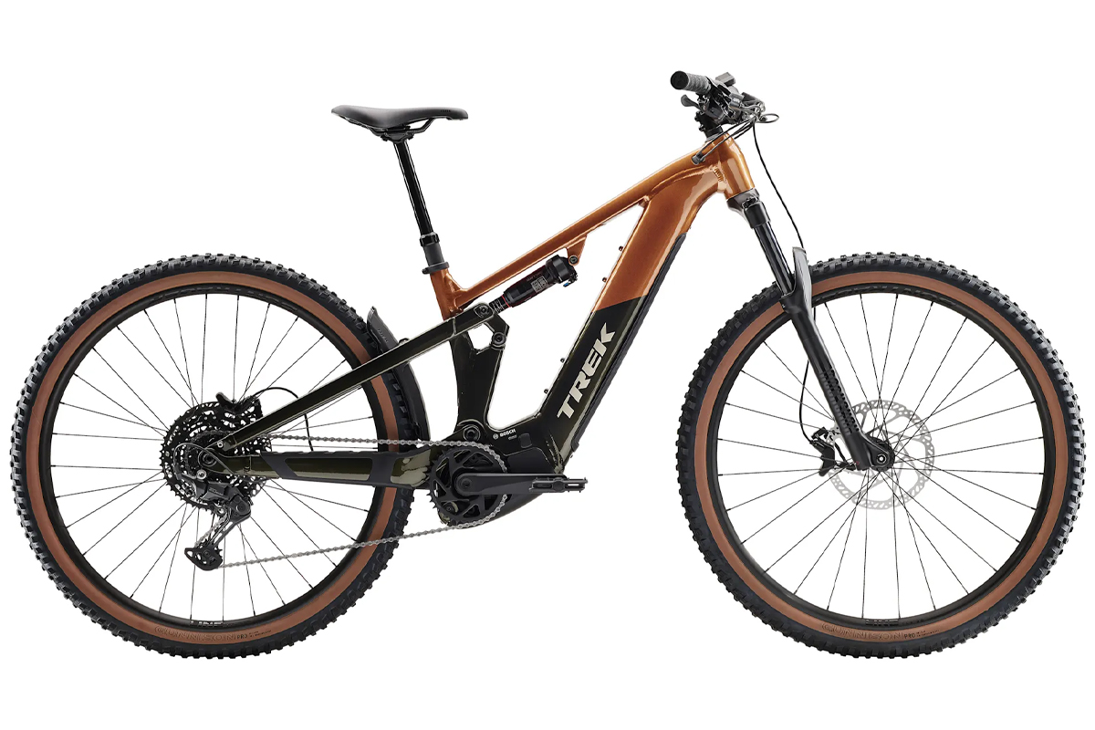 Trek Powerfly FS+ 4 Gen 4 2026 | Pennyflake Orange