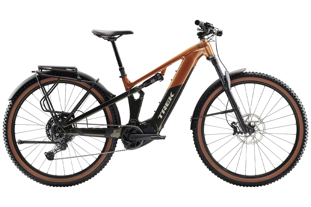 Trek Powerfly FS+ 4 Equipped Gen 4 2026 | Pennyflake Orange