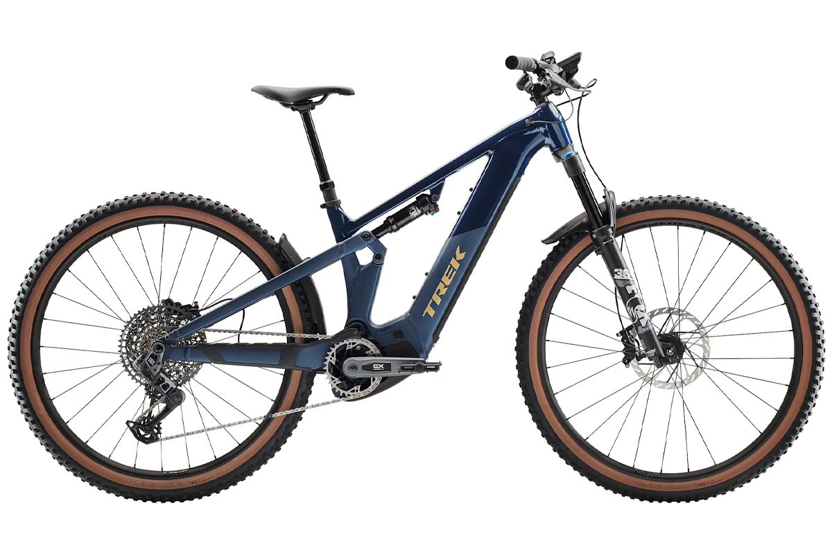 Trek Powerfly FS+ 8 Gen 4 2026 | Mulsanne Blue