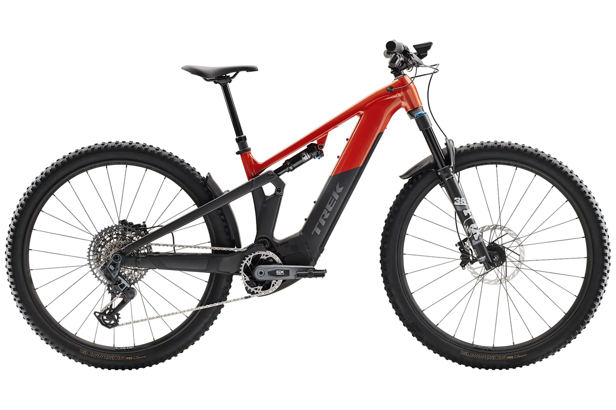 Trek Powerfly FS+ 8 Gen 4 2026 | Lava Red