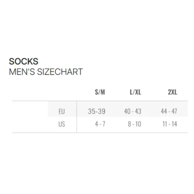 Castelli_Socks_Size_Chart