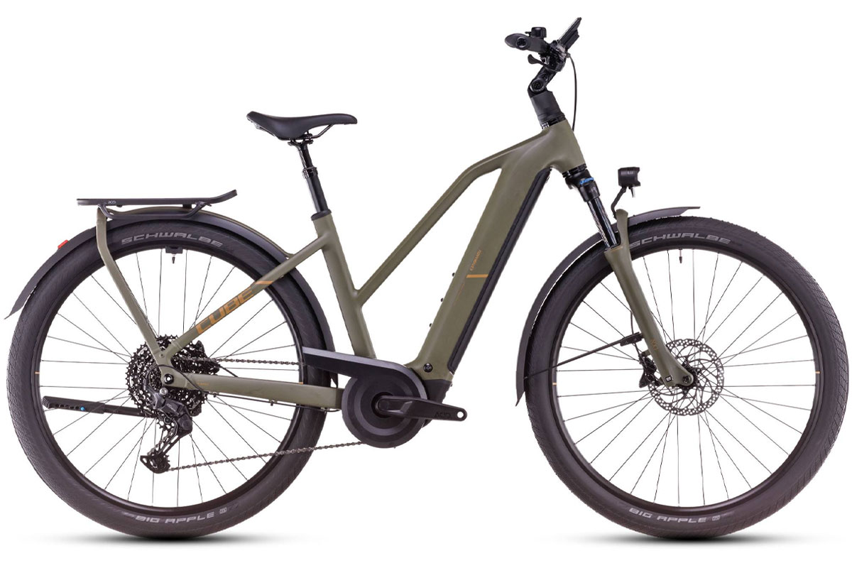 Cube Kathmandu Hybrid Pro 800 Trapeze 2025 | Dusty Olive