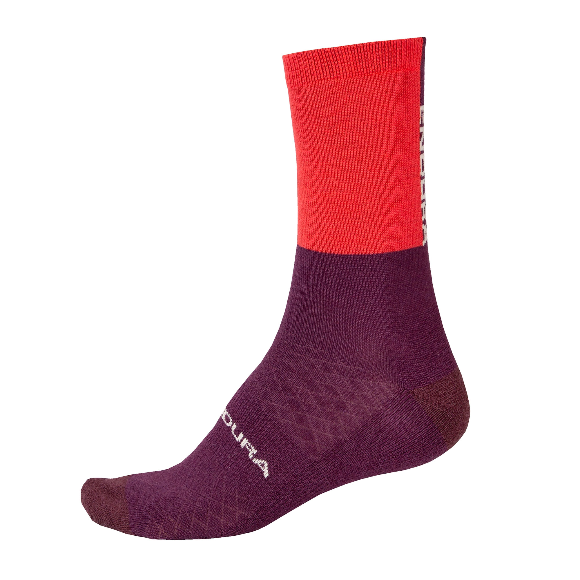 Endura BaaBaa Merino Winter Socks | Pomegranate