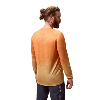 Endura_SingleTrack_L-S_Print_Tee_Endura_Orange_2