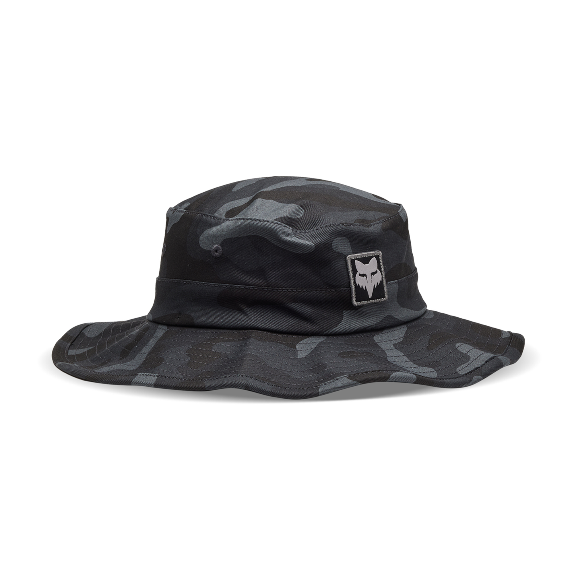 Fox Base Over Sun Hat | Black Camo