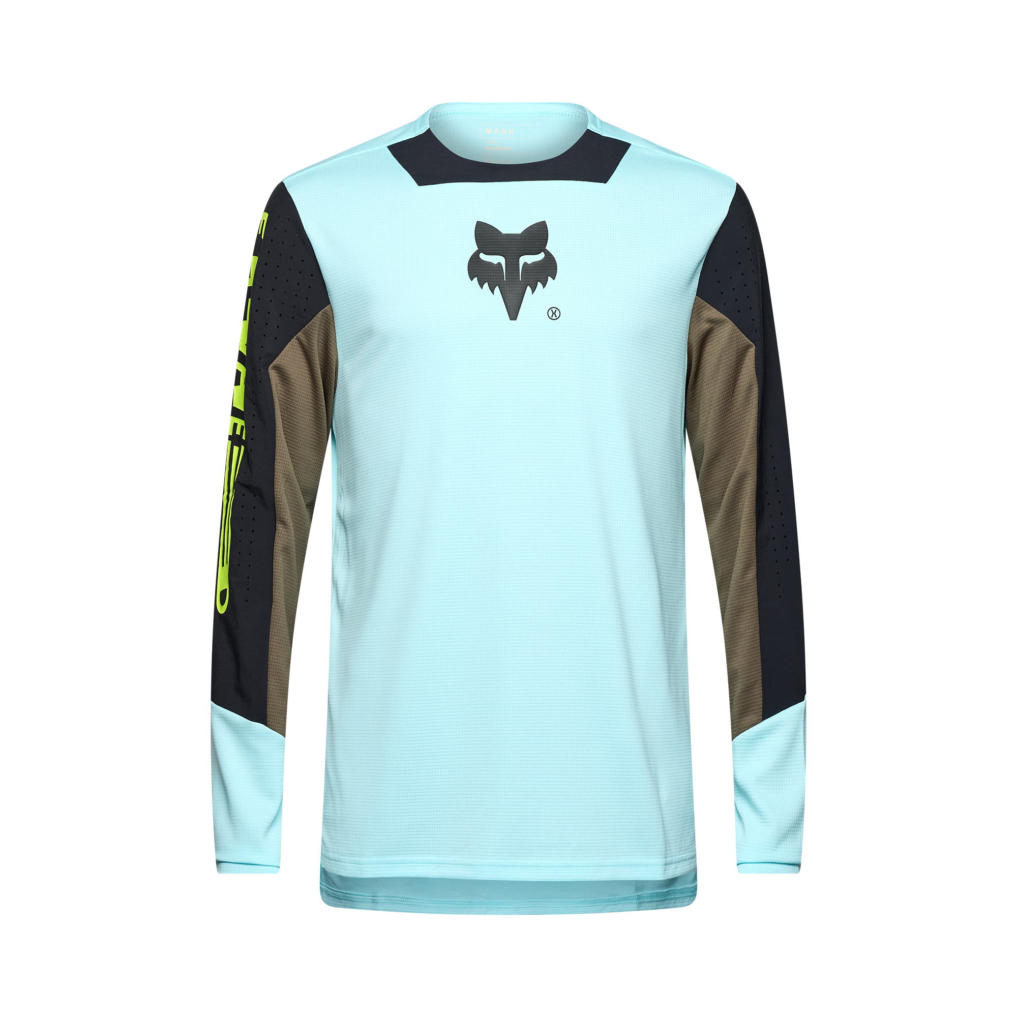 Fox Defend Long Sleeve Elevated Jersey | Light Blue