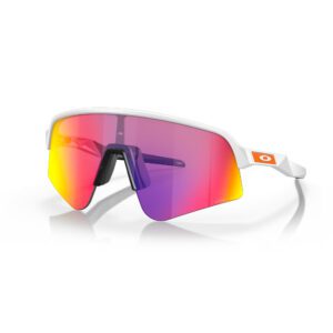 Oakley Sutro Lite Sweep Sunglasses | Matte White | Prizm Road Lens