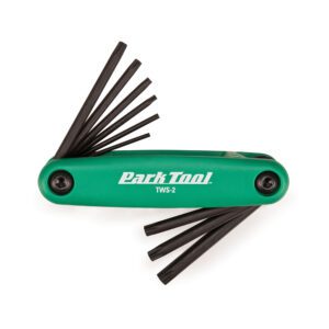 Park Tool TWS-2 Fold-Up Star-Shaped Wrench Set