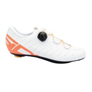 Sidi Fast 2 Road Cycling Shoes | White/Coral